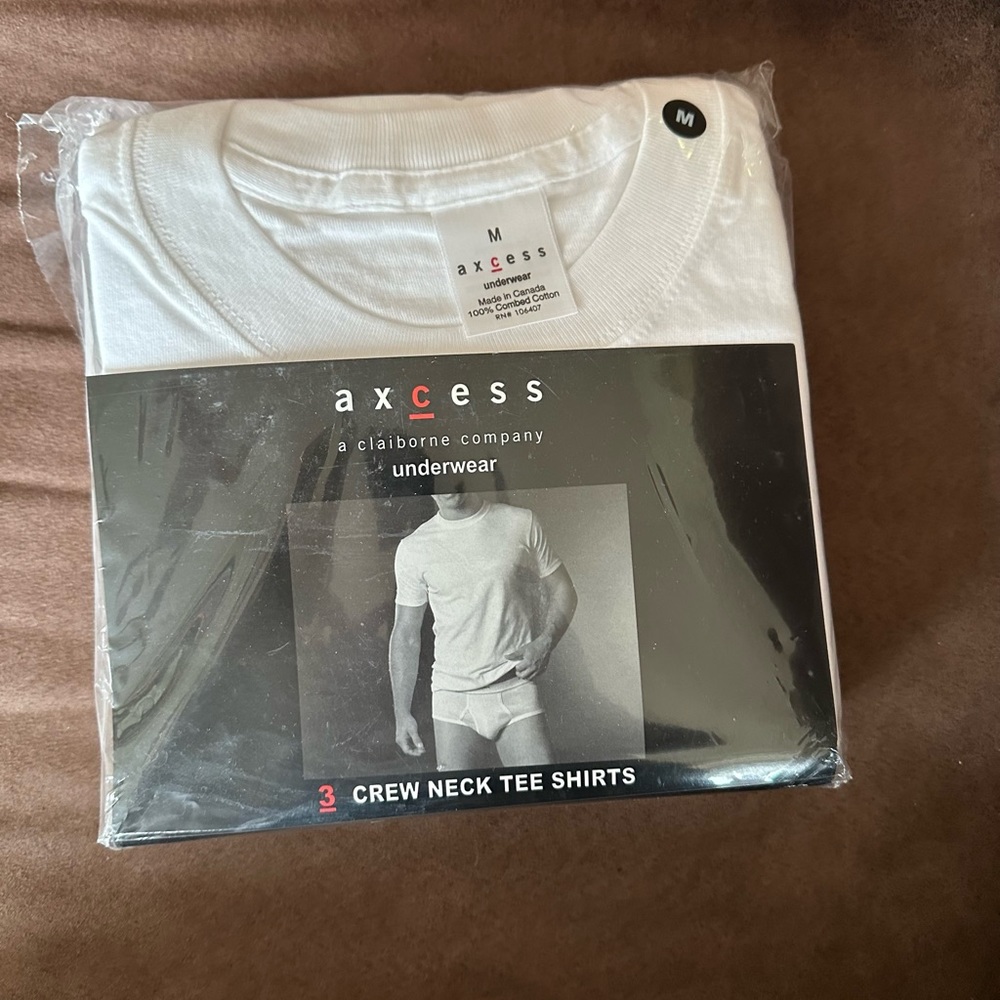 Pack of axcess crew neck tee shirts